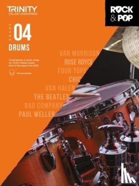 Trinity - Trinity Rock and Pop Drums Grade 4