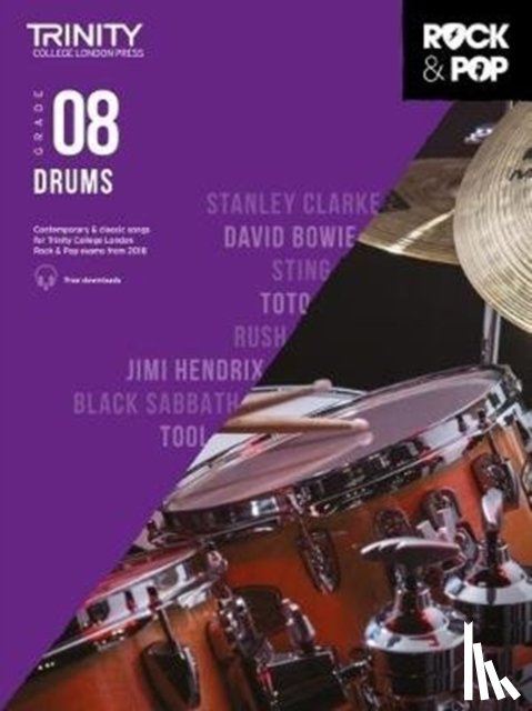  - Trinity Rock and Pop Drums Grade 8
