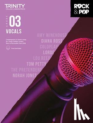 Hal Leonard Corp - Trinity Rock and Pop Vocals Grade 3