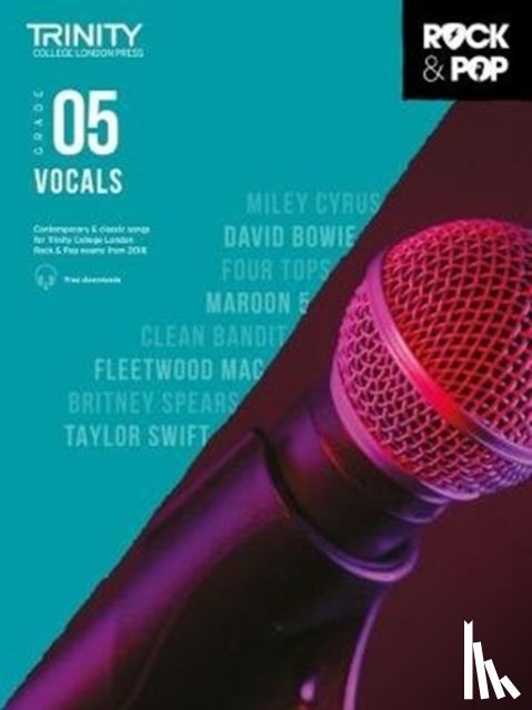 Hal Leonard Corp - Trinity Rock and Pop Vocals Grade 5