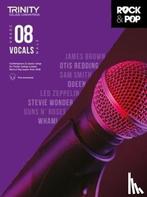 Hal Leonard Publishing Corporation - Trinity Rock and Pop Male Vocals Grade 8