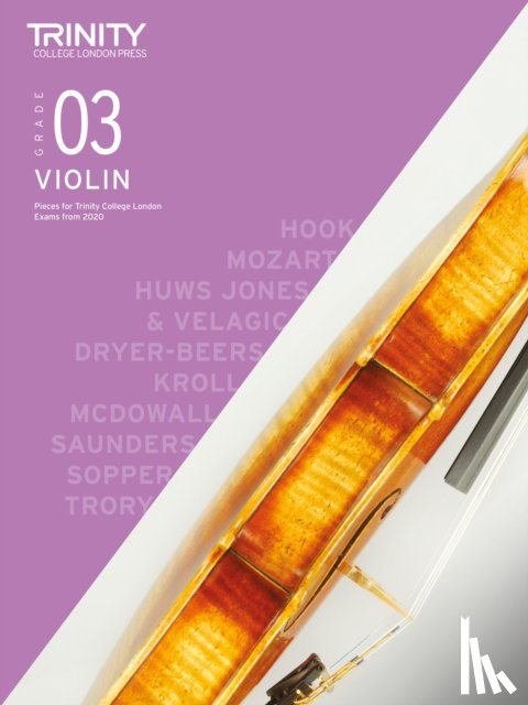 Trinity College London - Violin 2020-2023. Grade 3