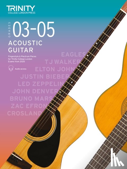 Trinity College London - Acoustic Guitar Exam Pieces 2020-2023 Grades 3-5