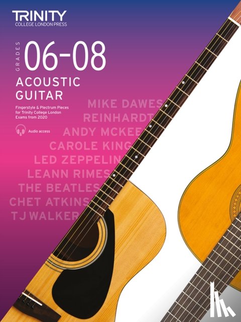 Trinity College London - Acoustic Guitar Exam Pieces 2020-2023 Grades 6-8