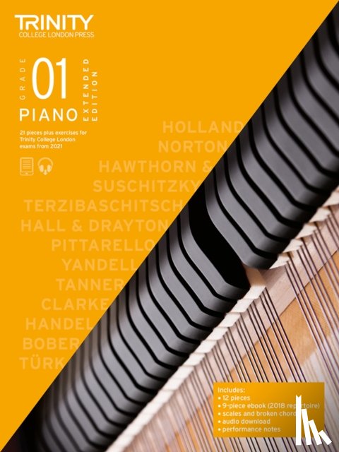 Trinity College London - Piano Exam Pieces & Exercises 21-23 Grade 1 Ext Ed