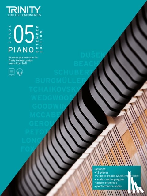 College London, Trinity - Piano Exam Pieces & Exercises 21-23 Grade 5 Ext Ed