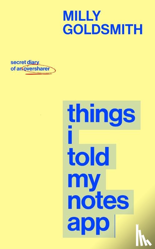 Goldsmith, Milly - Things I Told My Notes App
