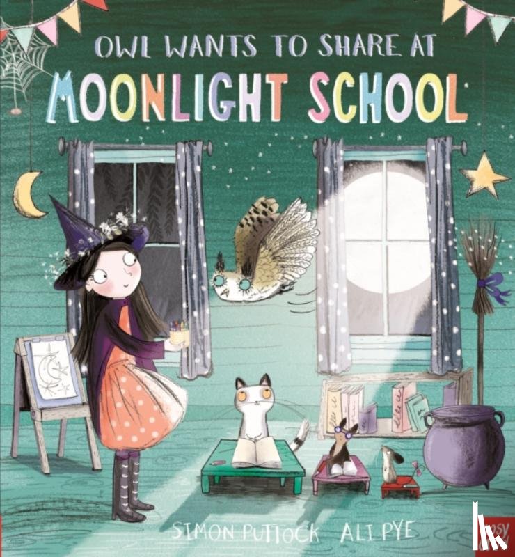Puttock, Simon - Owl Wants to Share at Moonlight School