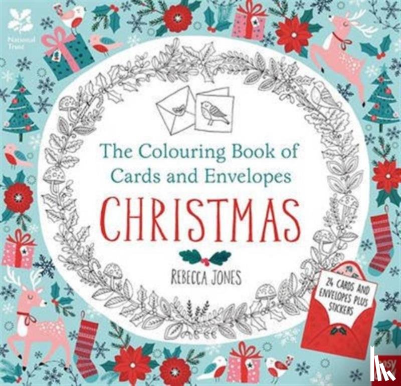  - National Trust: The Colouring Book of Cards and Envelopes - Christmas