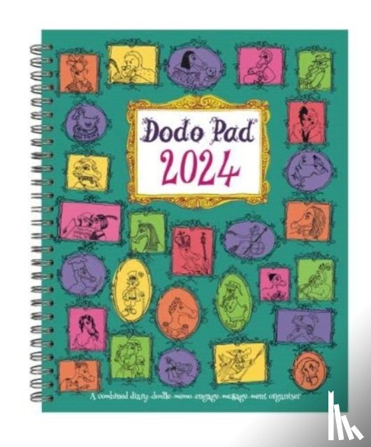 Dodo, Lord - The Dodo Pad Original Desk Diary 2024 HARDCOVER- Week to View, Calendar Year Diary