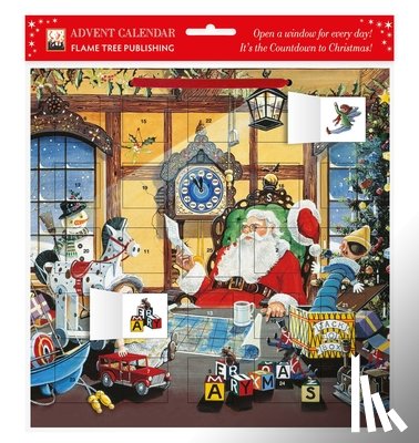 Flame Tree Studio - Fairyland: Letter to Santa Advent Calendar (with stickers)