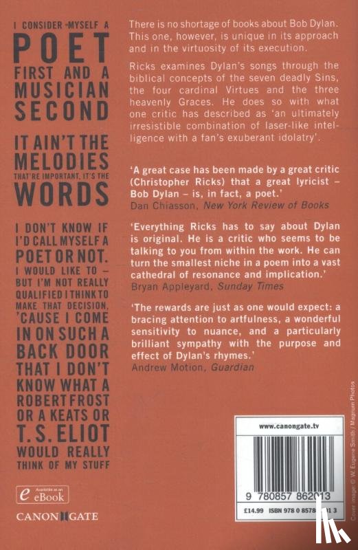 Ricks, Christopher - Dylan's Visions of Sin