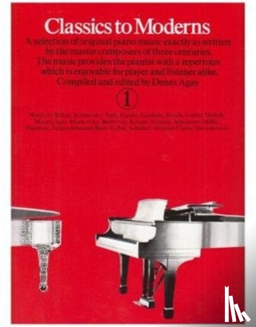 Agay, Denes - Classics To Moderns 1