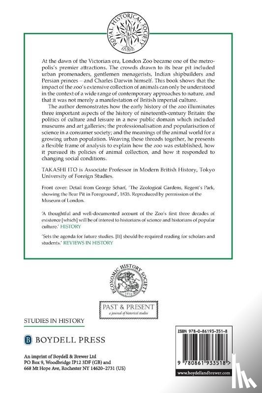 Ito, Takashi - London Zoo and the Victorians, 1828-1859