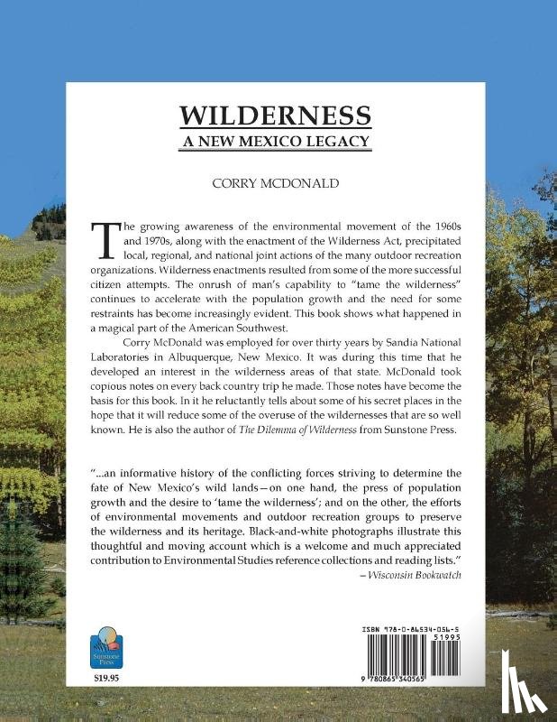 McDonald, Corry - Wilderness, A New Mexico Legacy