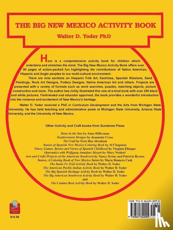 Yoder, Walter D - The Big New Mexico Activity Book