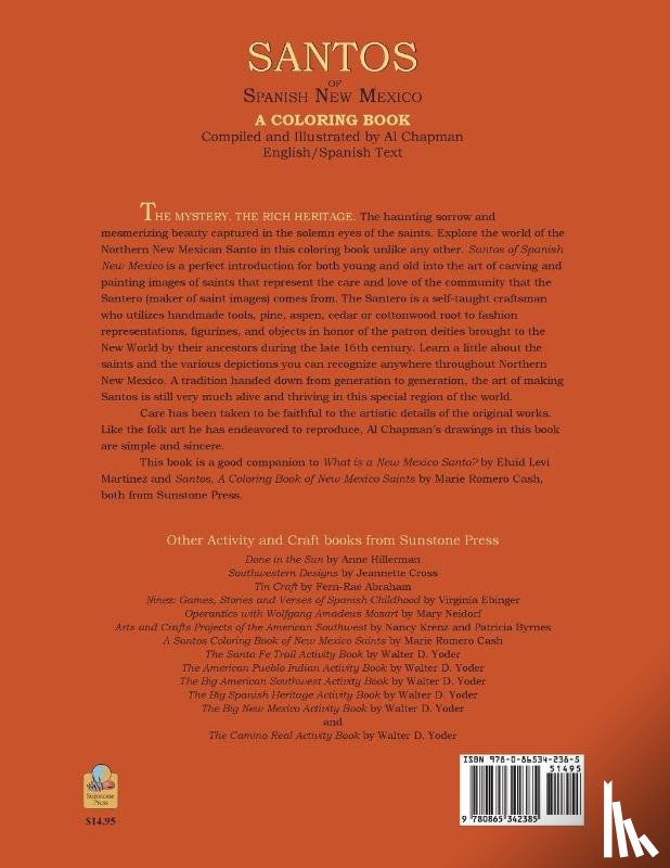 Chapman, Al - Santos of Spanish New Mexico, A Coloring Book