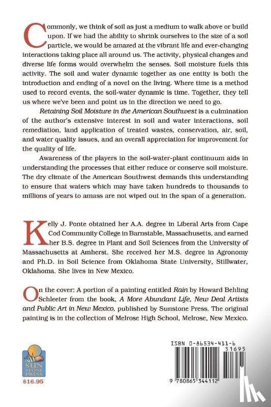 Ponte, Kelly J - Retaining Soil Moisture in the American Southwest