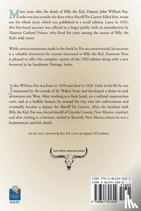 Poe, John William - The Death of Billy the Kid