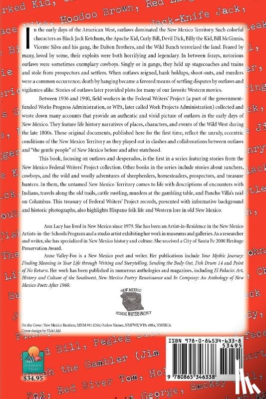 Federal Writers Project - Outlaws & Desperados