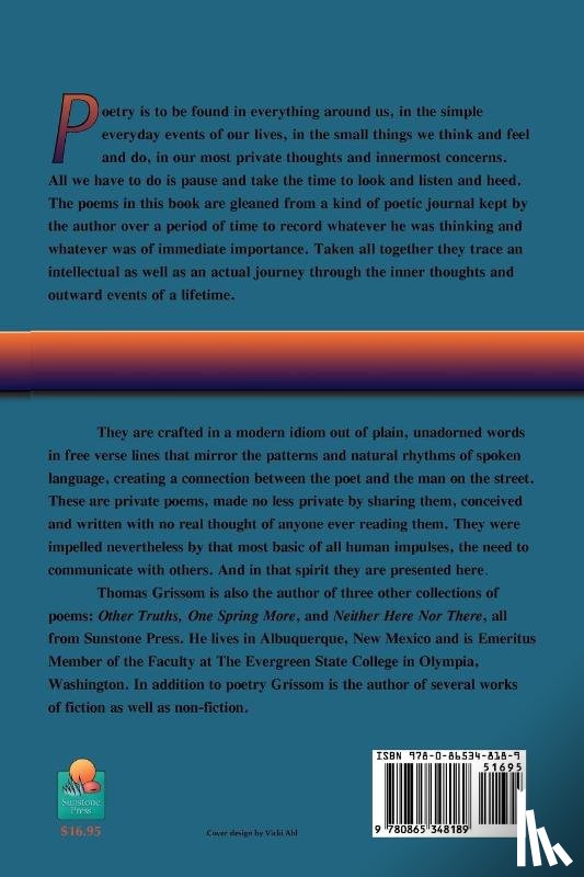 Grissom, Thomas - Journal Entries, Poems