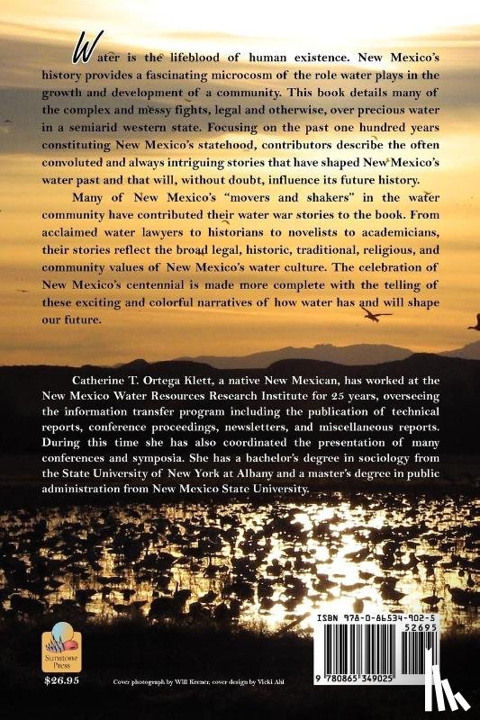  - One Hundred Years of Water Wars in New Mexico, 1912-2012