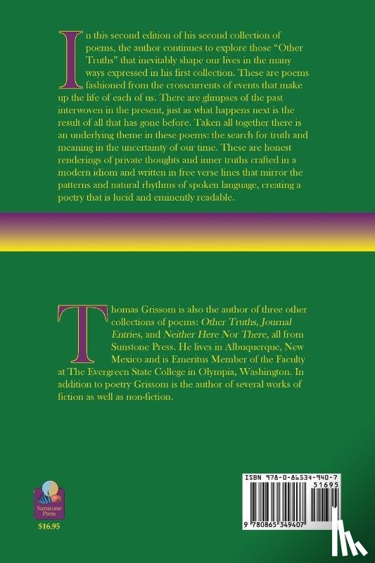 Grissom, Thomas - One Spring More, Poems