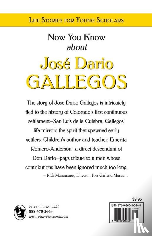 Romero-Anderson, Emerita - Jose Dario Gallegos