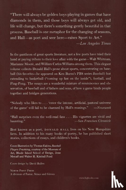 Hall, Donald - Fathers Playing Catch with Sons