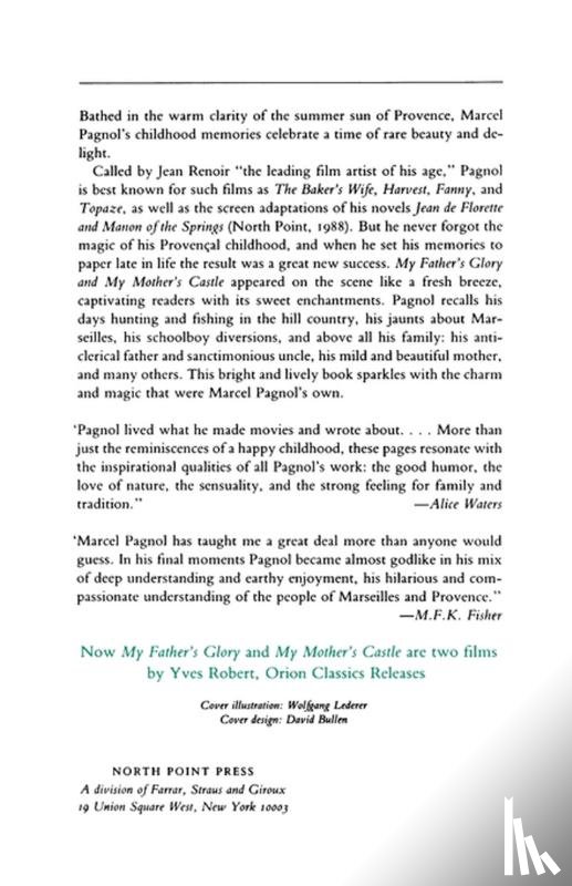 Pagnol, Marcel - My Father's Glory & My Mother's Castle