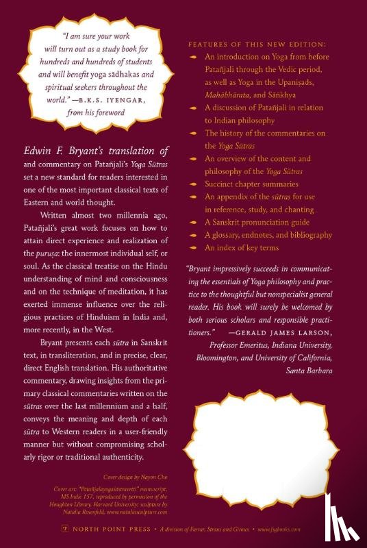 Bryant, Edwin - Yoga Sutras of Patanjali