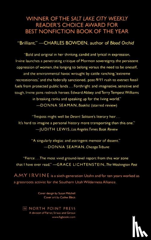 Irvine, Amy - Trespass