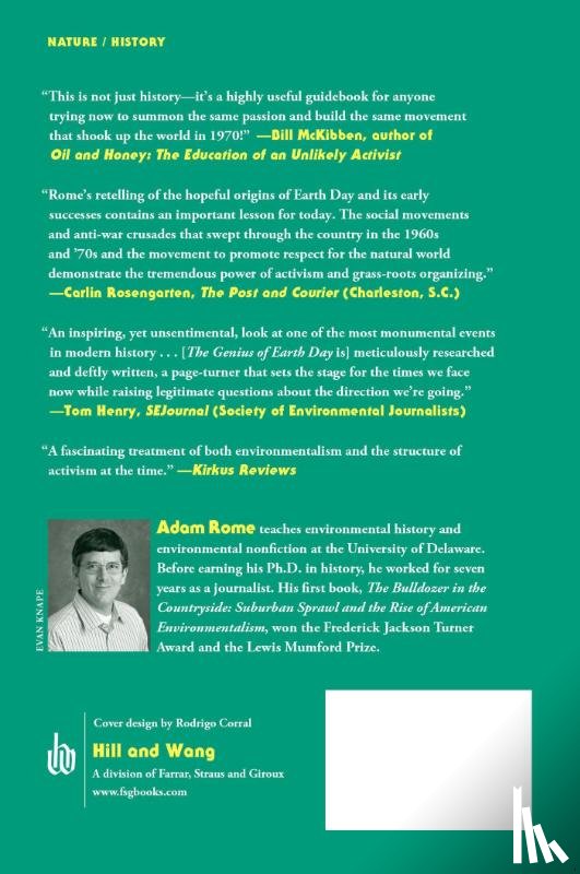 Rome, Adam - The Genius of Earth Day