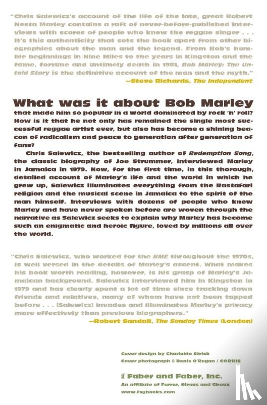 Salewicz, Chris - Bob Marley: The Untold Story