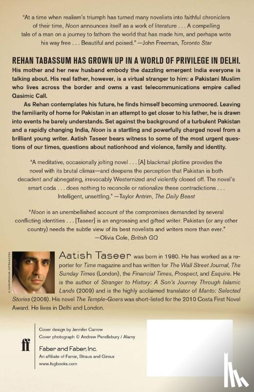 Taseer, Astish - Noon