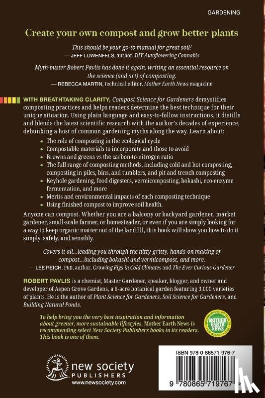 Pavlis, Robert - Compost Science for Gardeners