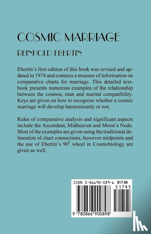 Ebertin, Reinhold - Cosmic Marriage