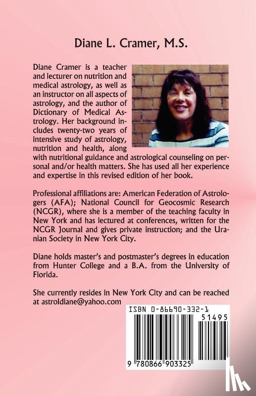 Cramer, Diane L - How to Give an Astrological Health Reading