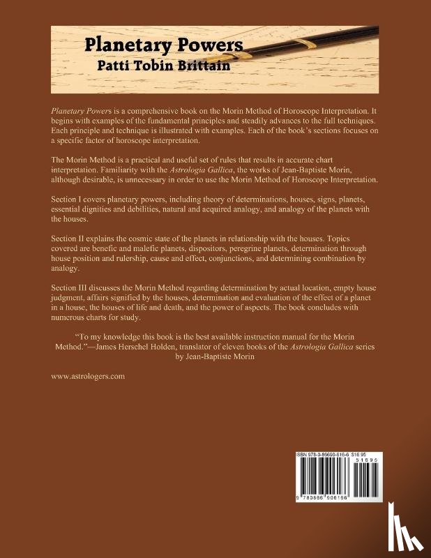 Brittain, Patti Tobin - Planetary Powers