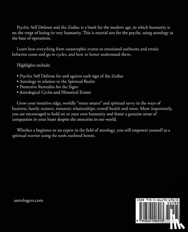 Yacoubian, Y. S. - Psychic Self-Defense & the Zodiac
