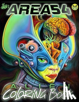 English, Ron - Ron English's Area 54 Alien Coloring Book