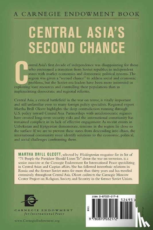 Olcott, Martha Brill - Central Asia's Second Chance
