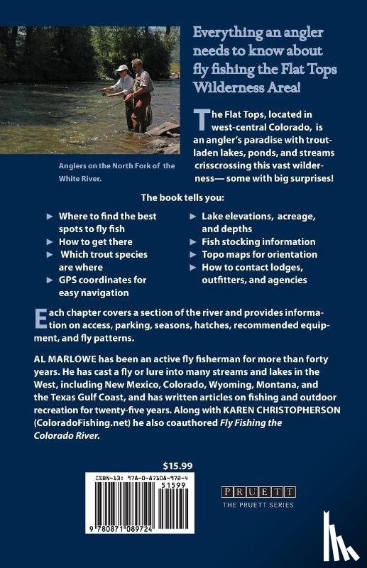 Marlowe, Al, Christopherson, Karen - The Fly Fishing Guide to Colorado's Flat Tops Wilderness