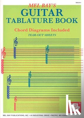 Mel Bay Publications Inc - GUITAR TABLATURE BOOK