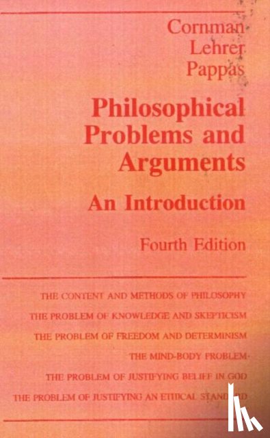 Cornman, J. W. - Philosophical Problems and Aurguments