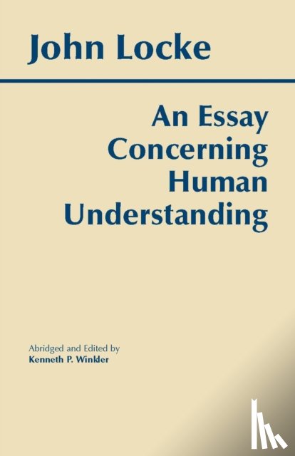 Locke, John - An Essay Concerning Human Understanding