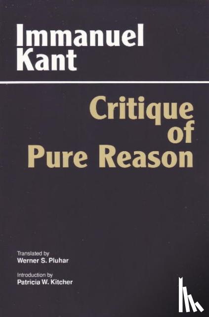 Kant, Immanuel - Critique of Pure Reason
