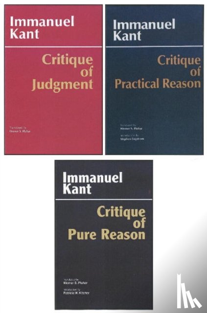 Kant, Immanuel - Three Critiques, 3-volume Set