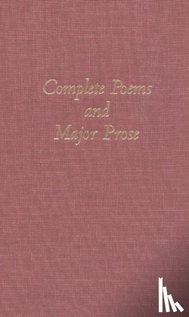 Milton, John - The Complete Poems and Major Prose