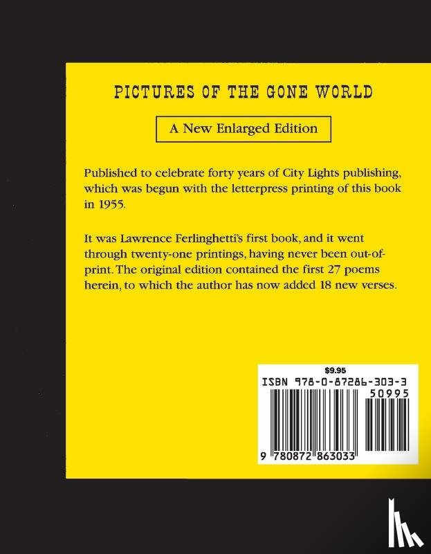 Ferlinghetti, Lawrence - Pictures of the Gone World